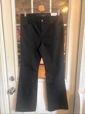 Chico's Black Flare Jeans Wide Leg